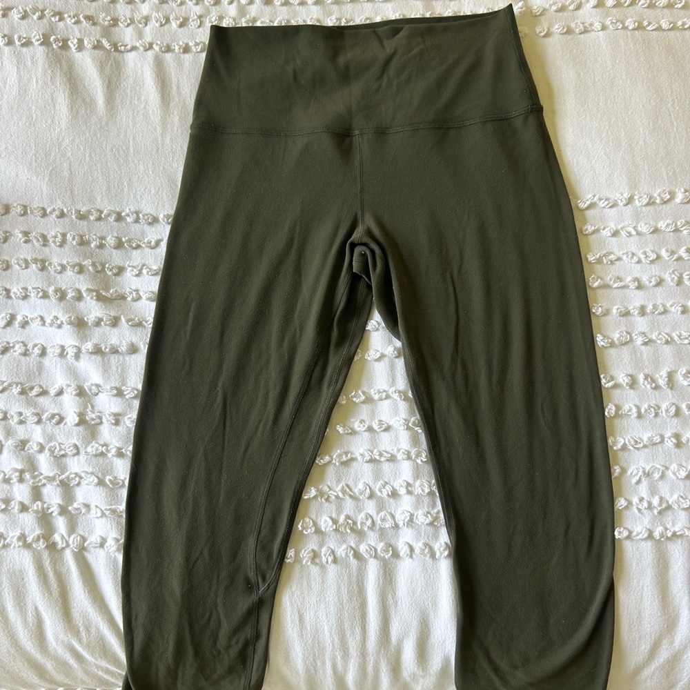 Dark green lululemon leggings